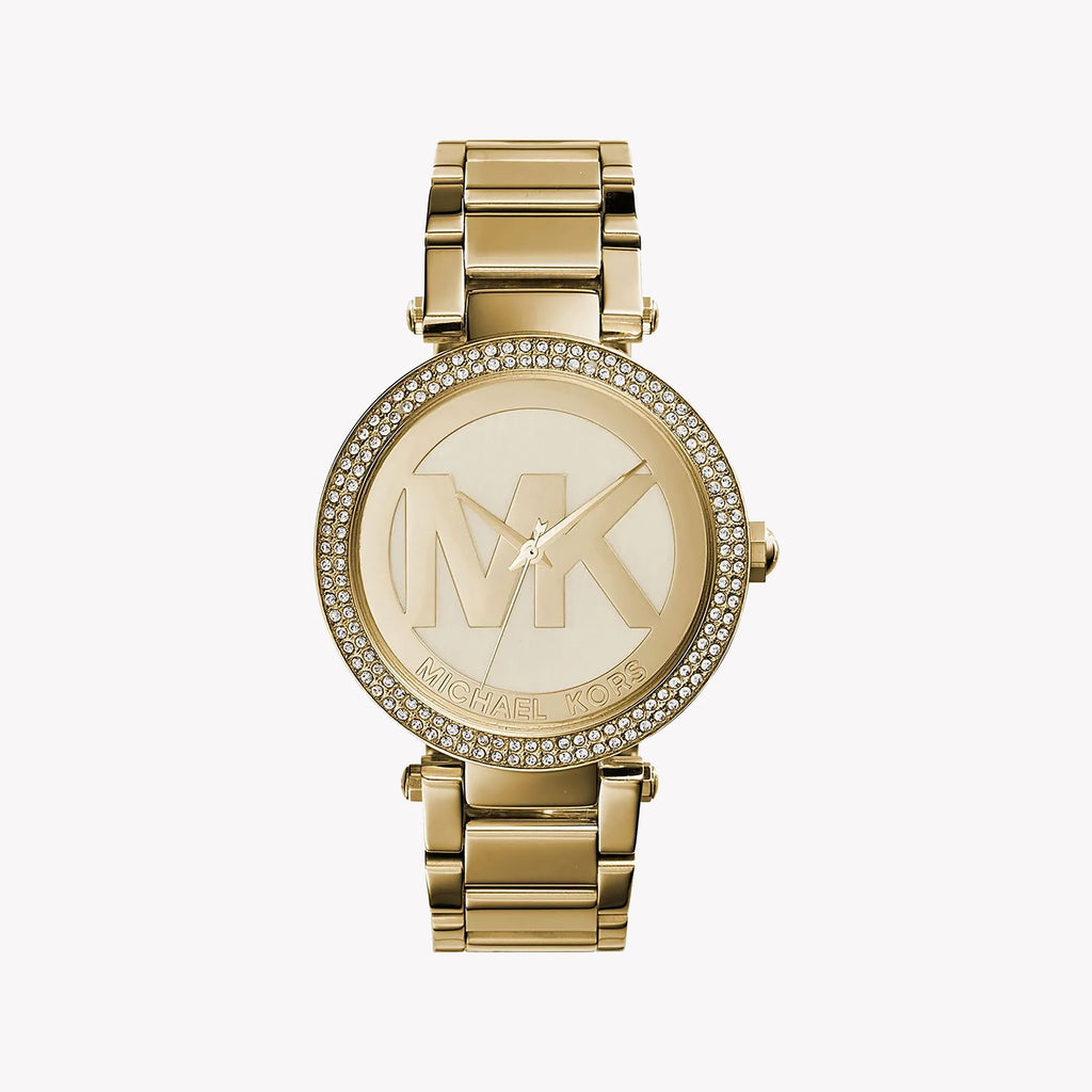 MICHAEL KORS MK5784 RADIANT CHARM - ELEGANT GOLD WOMEN'S WATCH WITH STAINLESS STEEL BAND