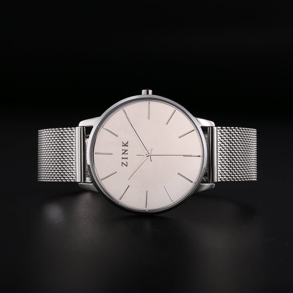 Zink Women's Silver Stainless Steel Quartz Watch | Zk132l1ms-Sm6