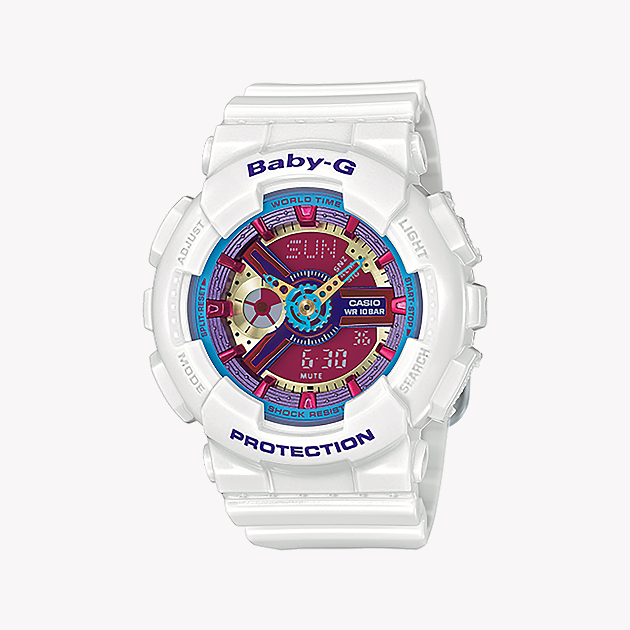 CASIO BABY-G BA-112-7ADR - SPORTY ELEGANCE FOR THE MODERN WOMAN