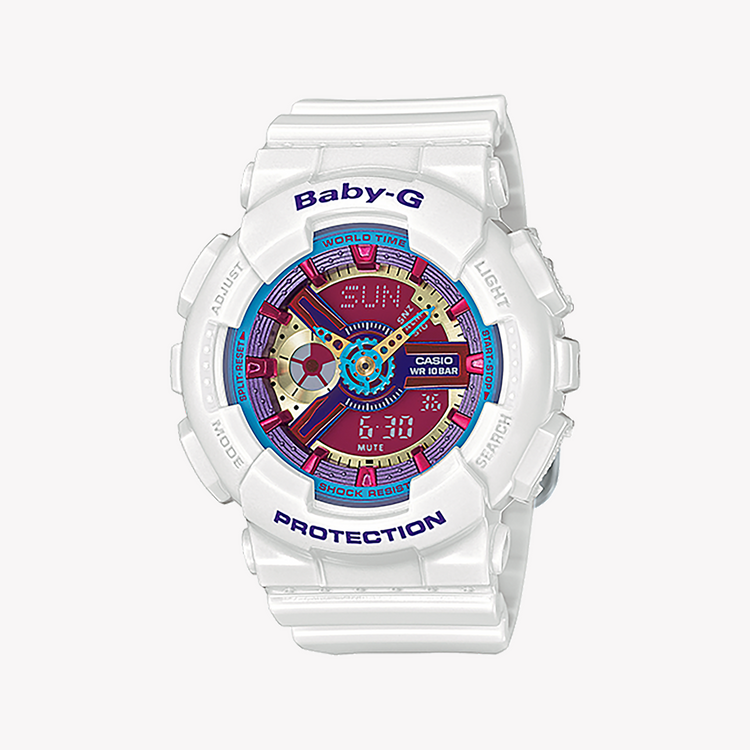 CASIO BABY-G BA-112-7ADR - SPORTY ELEGANCE FOR THE MODERN WOMAN