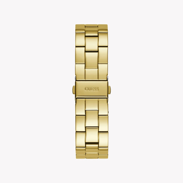 Guess Women's Gold Stainless Steel Watch, Black Dial | W1295l2 by i-watch