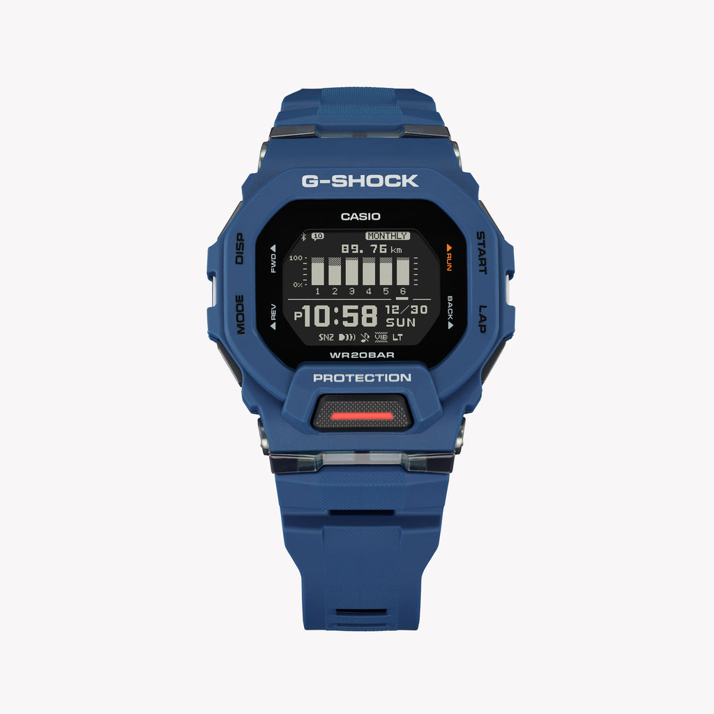 G-SHOCK GBD-200-2DR RUGGED CHIC - MEN'S SPORTY BLUE WATCH WITH FITNESS TRACKER & WATER RESISTANCE-i-Watch-2