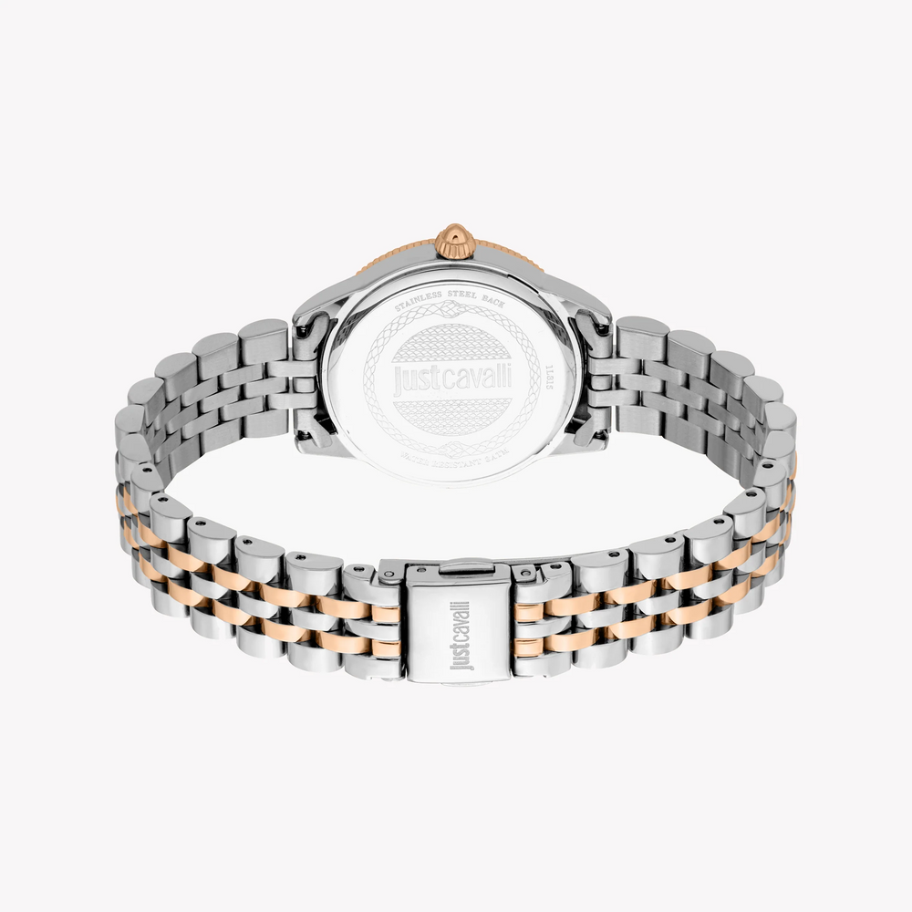 Just Cavalli Women's Two-Tone Watch, Rose Gold Dial | Jc1l315m0095 by i-watch