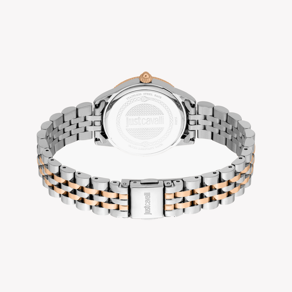 JUST CAVALLI JC1L315M0095 - STUNNING TWO-TONE ROSE GOLD & SILVER WOMEN'S WATCH-i-Watch-6