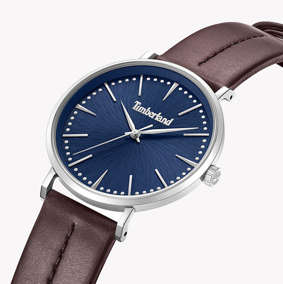 TIMBERLAND TDWGA0029202 ADVENTUROUS SPIRIT - MEN'S RUGGED STYLE WATCH WITH BLUE DIAL & LEATHER BAND-i-Watch-3