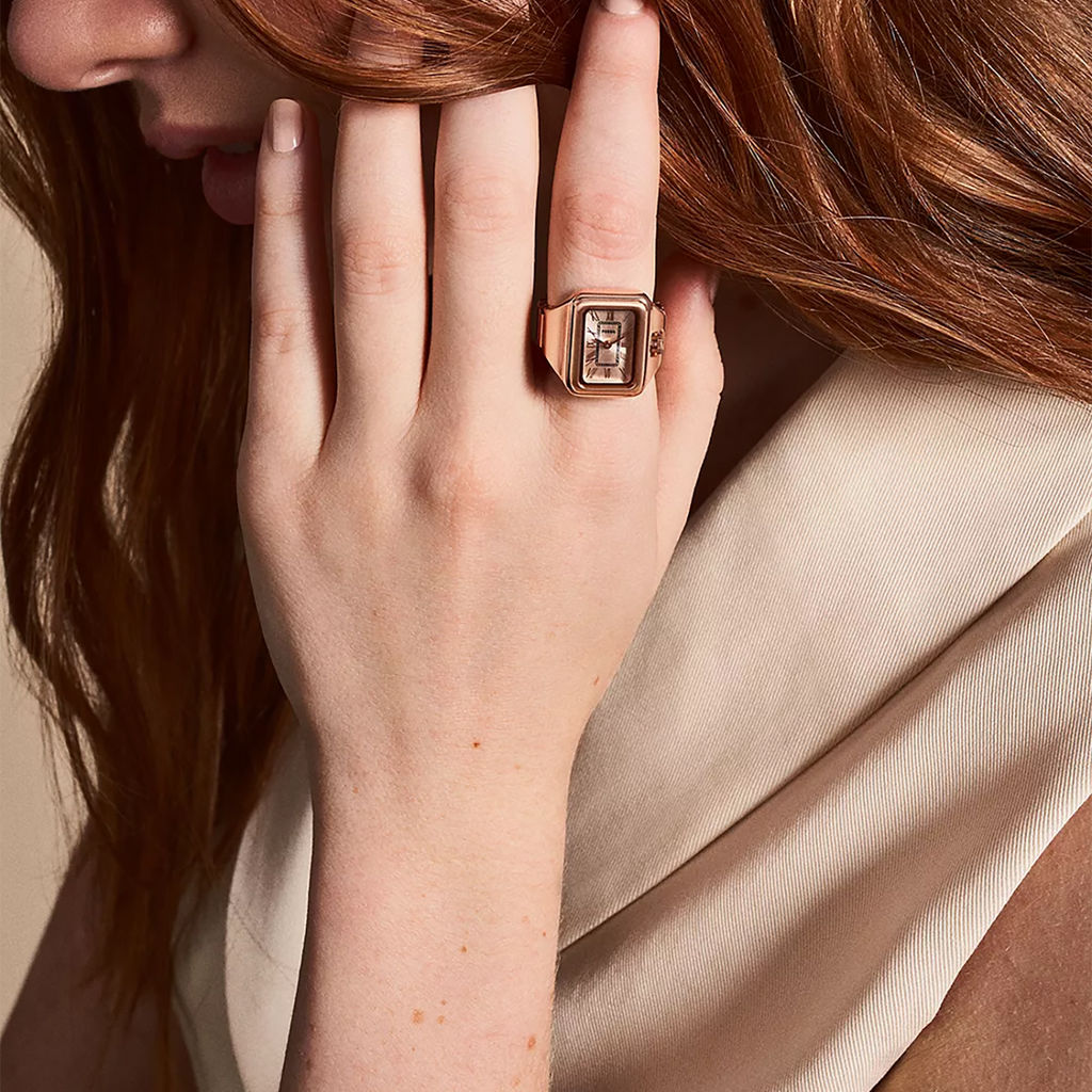 FOSSIL ES5345 ROSE GOLD ELEGANCE - TIMELESS WOMEN'S WATCH WITH STAINLESS STEEL STRAP-i-Watch-2