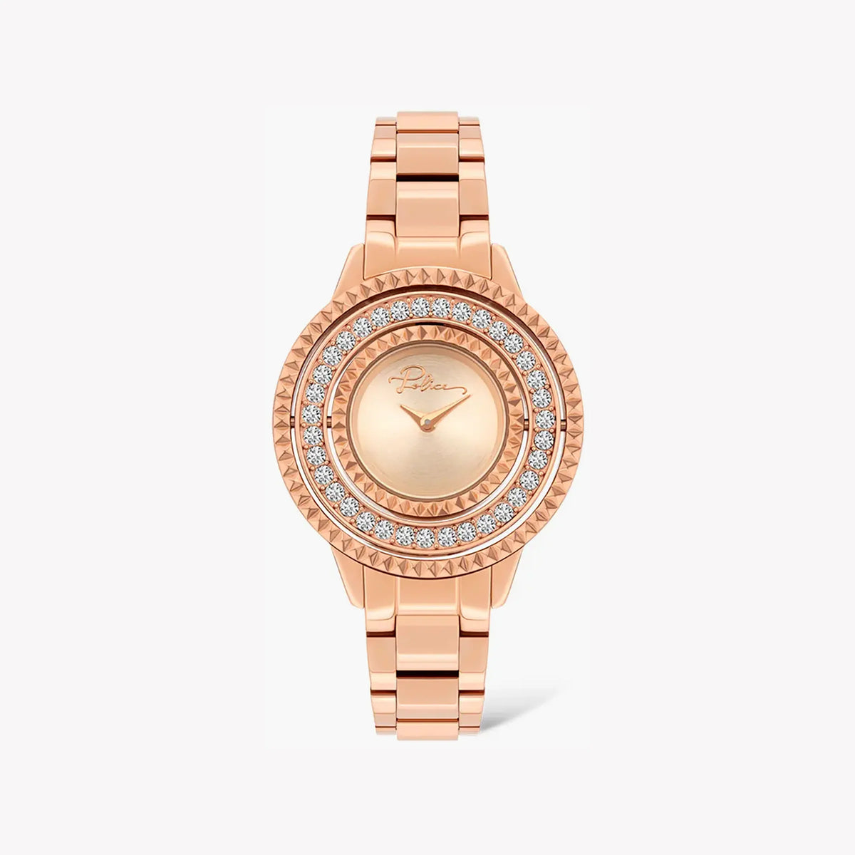 Police Women's Rose Gold Watch, Stainless Steel | Pl-16037bsr_32m by i-watch