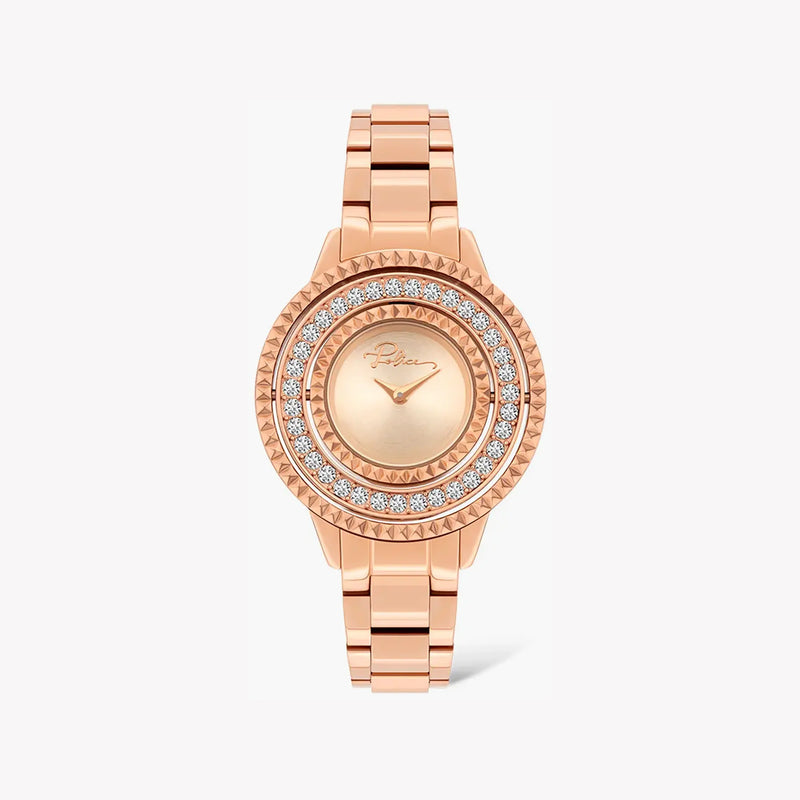 Police Women's Rose Gold Watch, Stainless Steel | Pl-16037bsr_32m by i-watch