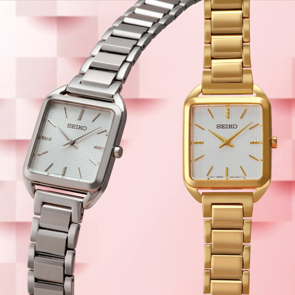 SEIKO SWR078P1 Women's Gold Stainless Steel Watch, 26mm-i-Watch-4