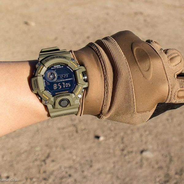 Casio G-Shock Gw-9400-3dr Rugged Adventure - Tough & Sporty Men's Watch by i-watch