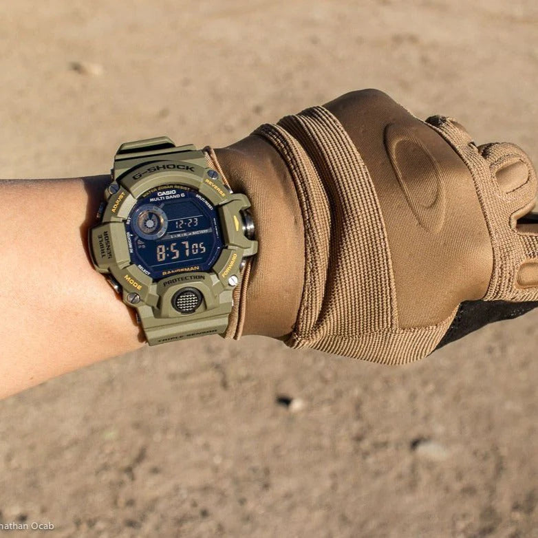 Casio G-Shock Gw-9400-3dr Rugged Adventure - Tough & Sporty Men's Watch by i-watch