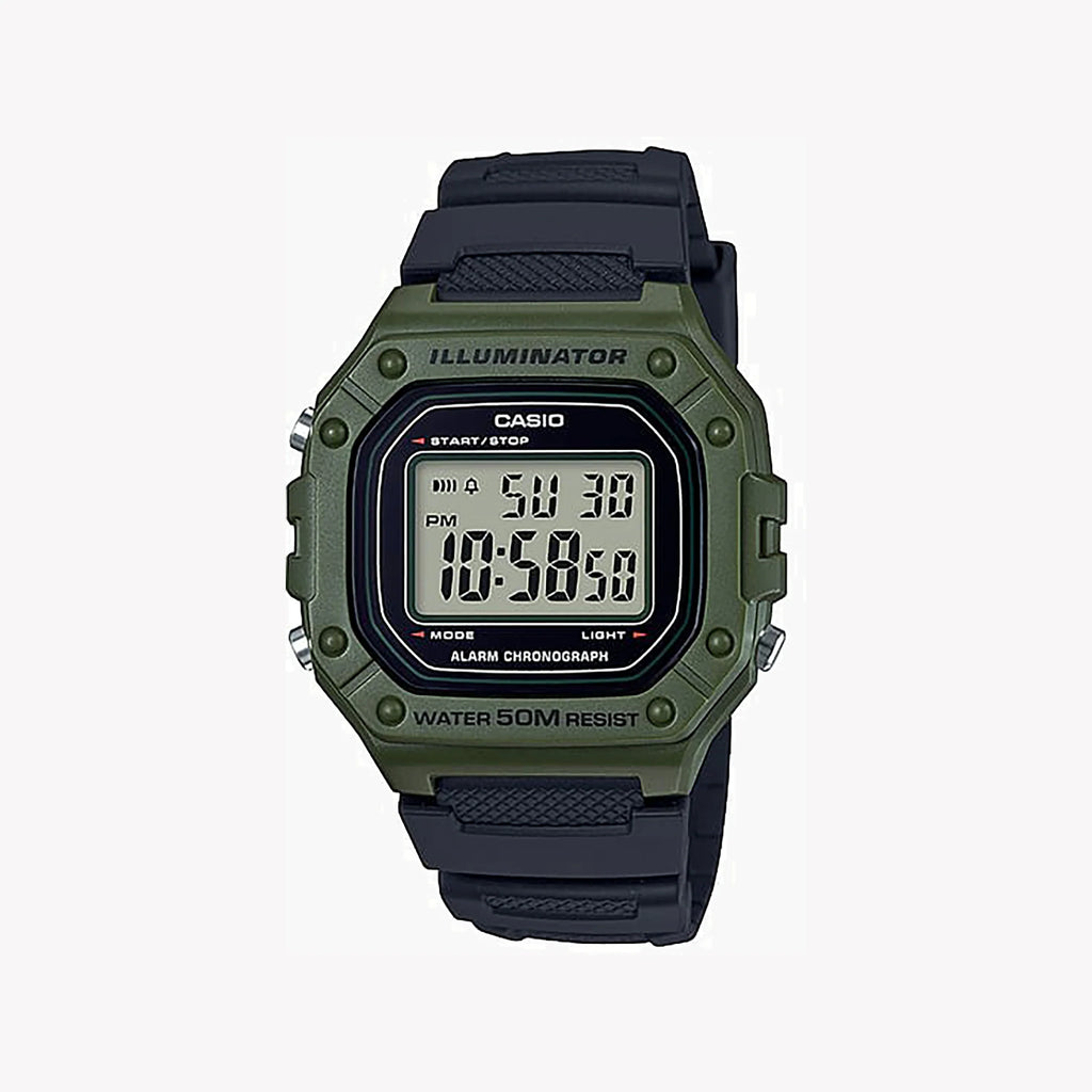 CASIO W-218H-3AV ADVENTURE TIME – SPORTLICHE DIGITALUHR FÜR HERREN