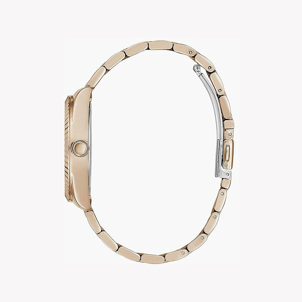 Guess Women's Rose Gold Watch, White Dial | Gw0308l3 by i-watch