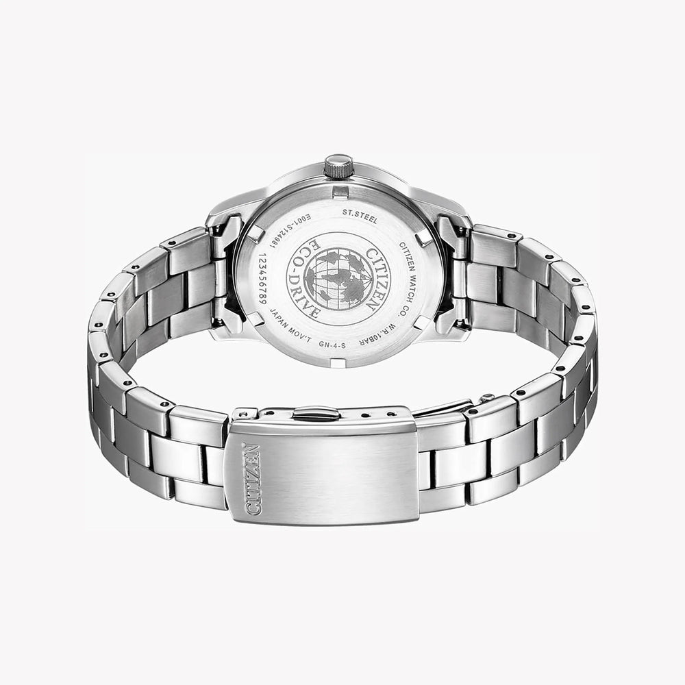 Citizen Women's Silver Stainless Steel Watch, White Dial | Ew3260-84a by i-watch