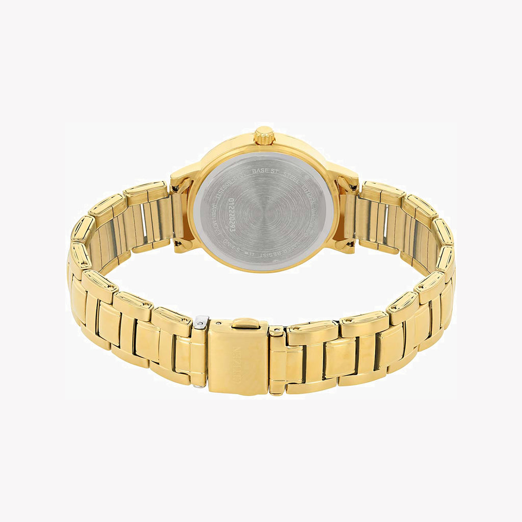 CITIZEN EL3042-50P RADIANT SPLASH - VIBRANT WOMEN'S WATCH WITH GOLD CASE & MULTI-COLORED DIAL-i-Watch-2