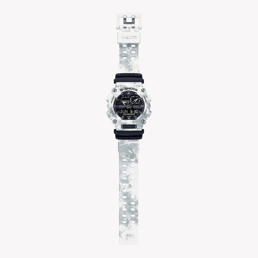 CASIO G-SHOCK GA-900GC-7ADR - ADVENTURE-READY ELEGANCE Men's Watch with Silver Case & Black Band-i-Watch-5