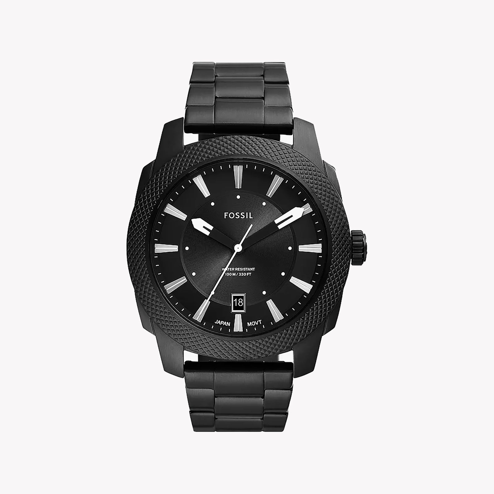 Fossil Men's Black Stainless Steel Watch, Black Dial | Fs5971 by i-watch