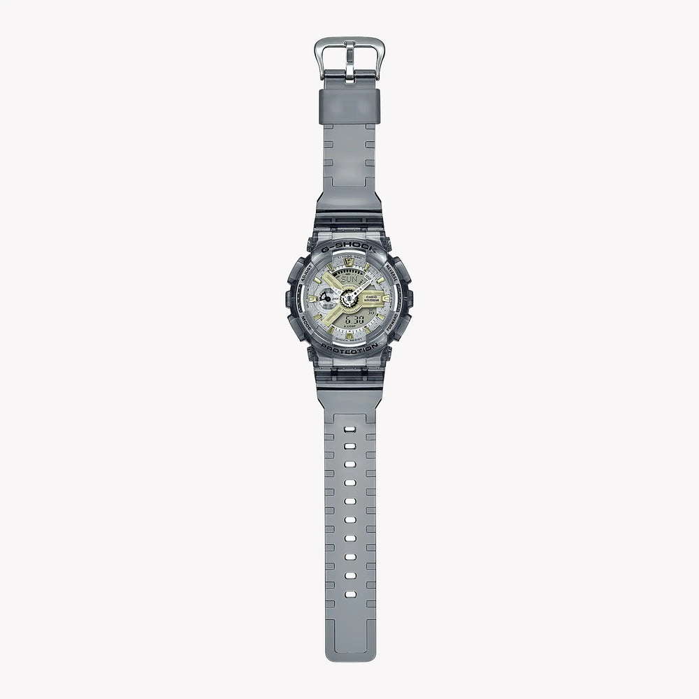 G-Shock Men's Gray Resin Watch, Digital Display | Gma-S110gs-8adr by i-watch