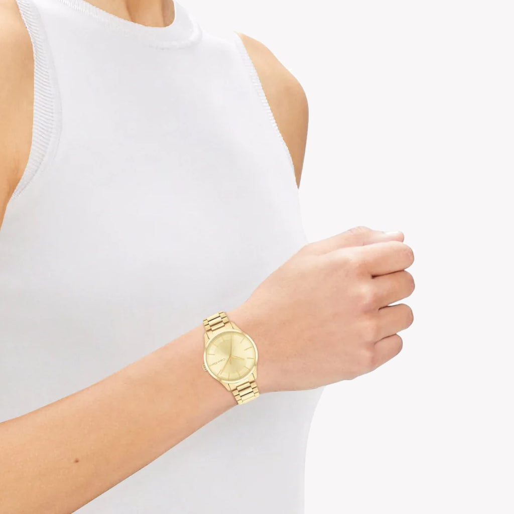 CK CALVIN KLEIN GOLD CHARM WATCH - ELEGANT TIMEPIECE FOR THE MODERN WOMAN-i-Watch-4