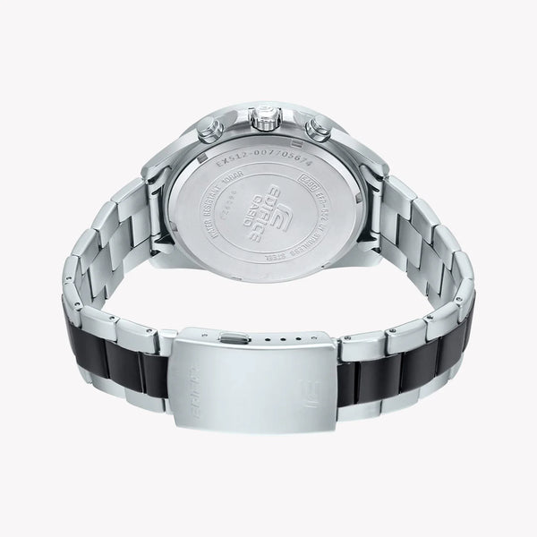 Casio Edifice Efv-540sbk-1avudf - Sporty Chic Men's Watch With Stylish Black & Silver Design by i-watch