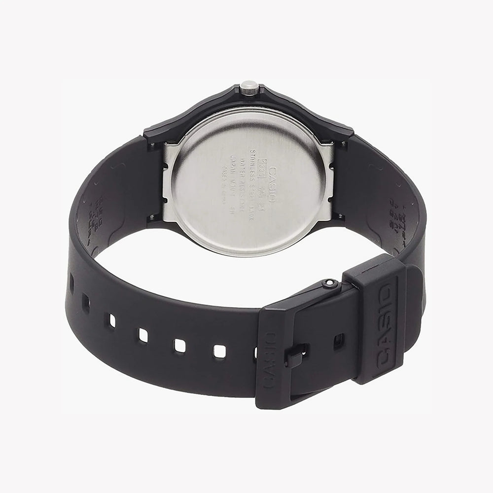 Timeless Simplicity Unisex Black Resin Watch | Mq-24-7blleg by i-watch