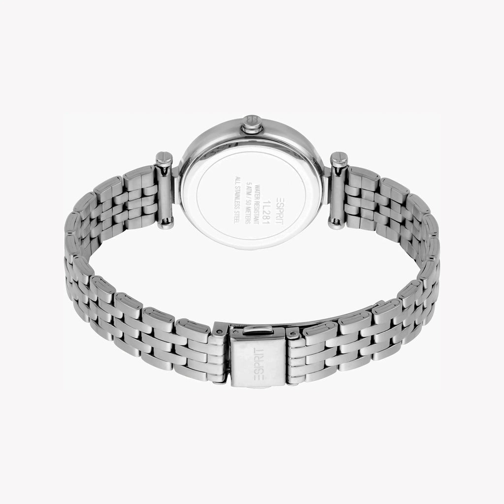 ESPRIT Women's Watch with Silver Stainless Steel Case and Silver Stainless Steel Band-i-Watch-4