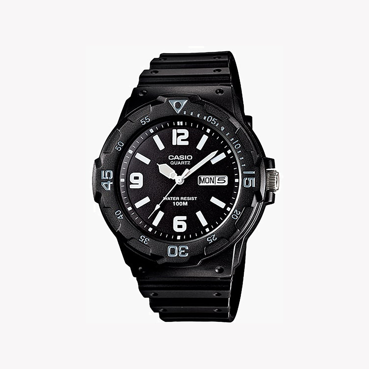 CASIO MRW-200H-1B2V BOLD ADVENTURER - SPORTY MEN'S WATCH WITH BLACK RESIN BAND AND DYNAMIC DIAL