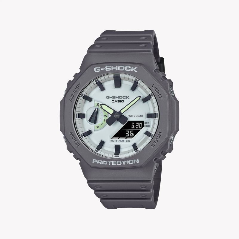 G-Shock Men's Gray Resin Watch, Gray Case & Band | Ga-2100hd-8adr by i-watch