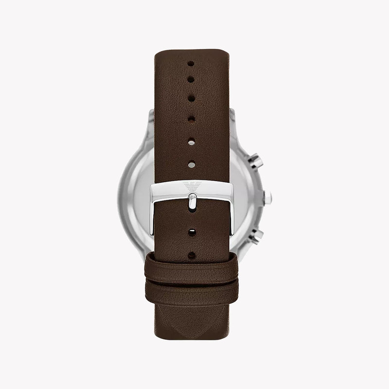 Emporio Armani Men's Silver & Brown Watch, Brown Dial | Ar11490 by i-watch