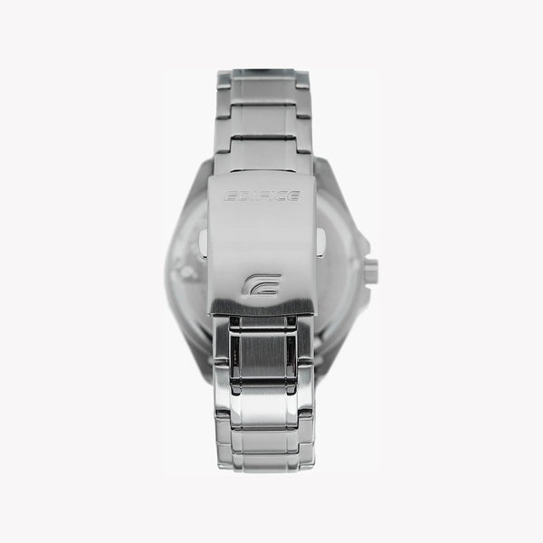 Edifice Men's Silver Watch, Black Dial | Efv-150d-1avuef by i-watch