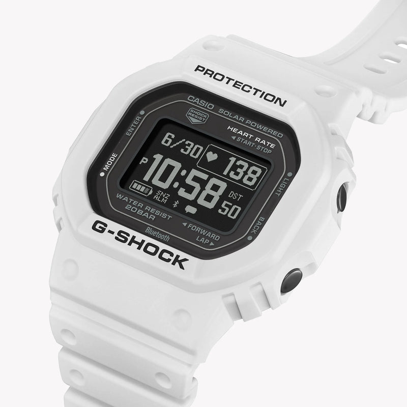 Casio G-Shock Men's White Resin Watch, Digital Display | Dw-H5600-7er by i-watch