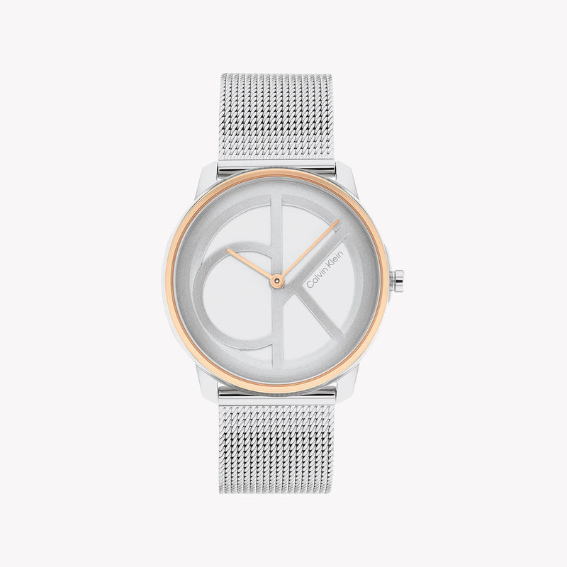 Ck Calvin Klein Men's Silver Watch, Stainless Steel | Ck1w201m0001 by i-watch