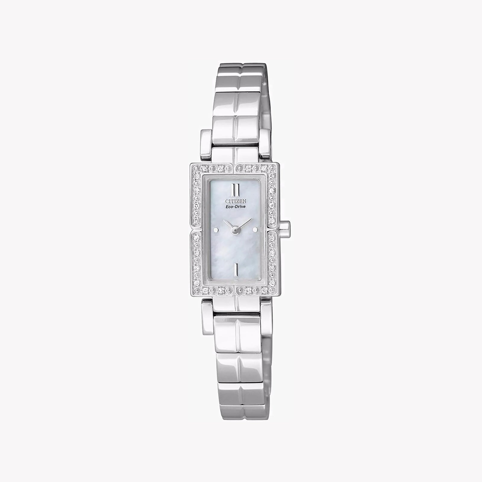 Citizen Eco-Drive Eg2585-54d Radiant Charm - Elegant Silver Timepiece For The Modern Woman by i-watch