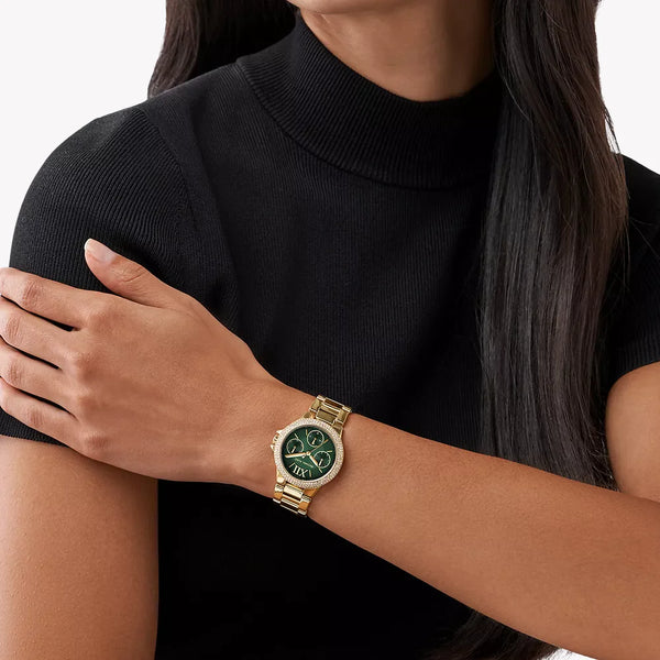 Michael Kors Women's Gold Watch, Green Dial | Mk6981 by i-watch