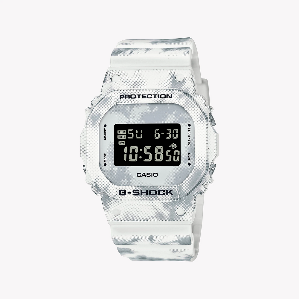 Casio G-Shock Dw-5600gc-7dr Adventure Ready - Stylish White Resin Men's Watch by i-watch