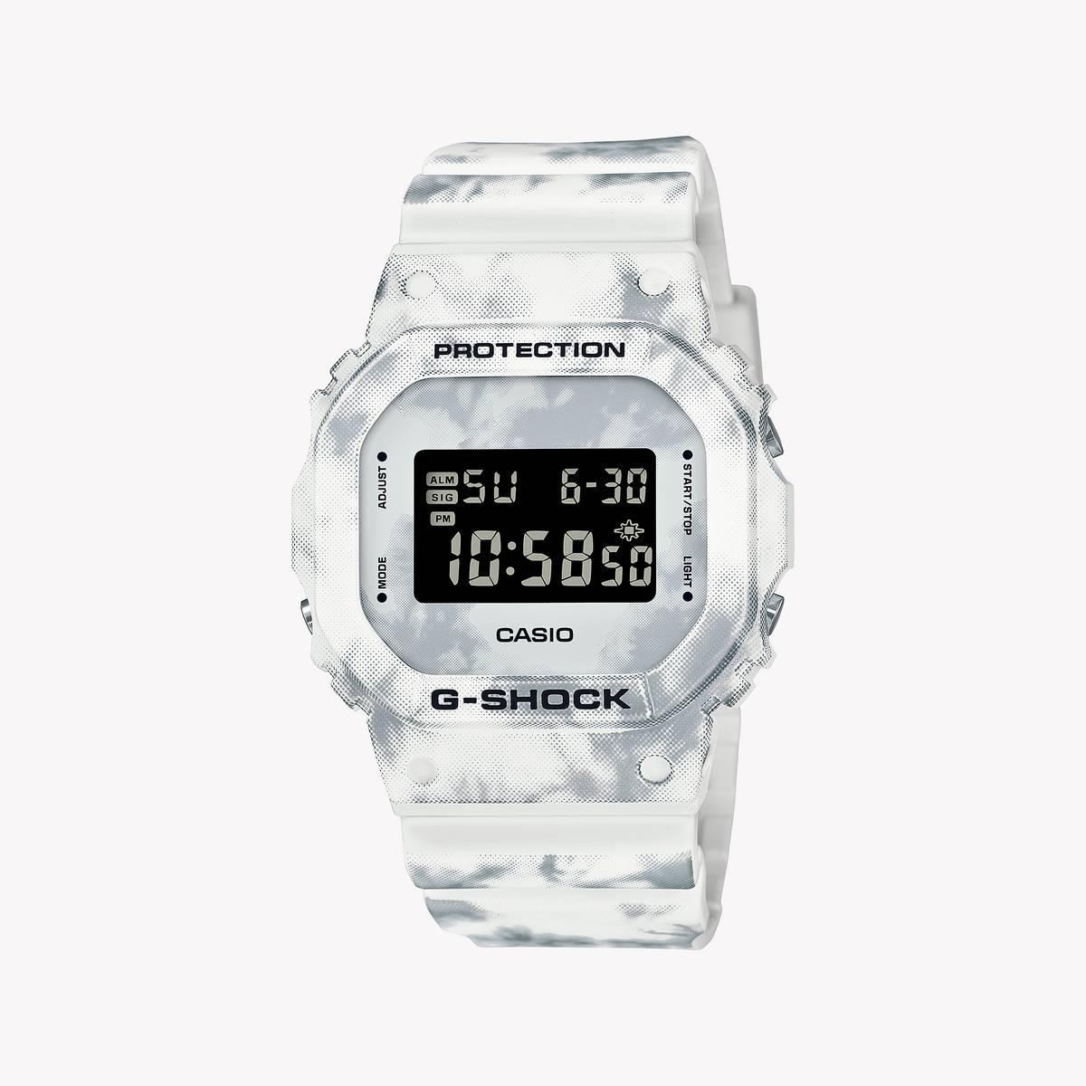 CASIO G-SHOCK DW-5600GC-7DR ADVENTURE READY - STYLISH WHITE RESIN MEN'S WATCH