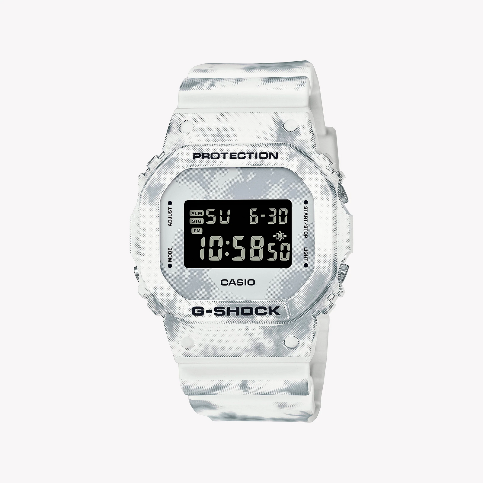 Casio G-Shock Dw-5600gc-7dr Adventure Ready - Stylish White Resin Men's Watch by i-watch