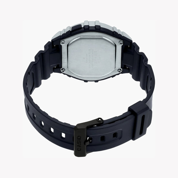 Casio W-216h-2avdf Sporty Adventure - Men's Digital Watch With Silver Case & Gray Band by i-watch