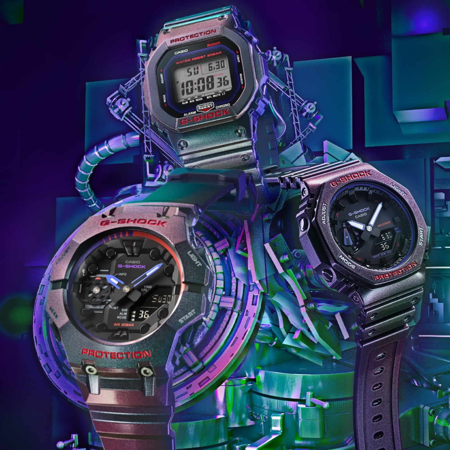 G-SHOCK GA-2100FR-5ADR Men's Watch