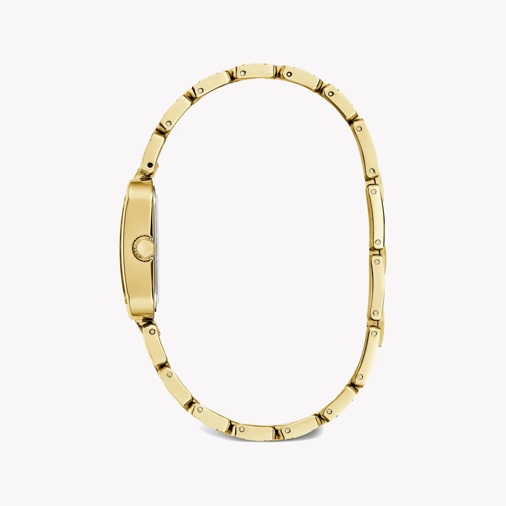 Guess Women's Gold Stainless Steel Watch, Silver Dial | Gw0865l2 by i-watch