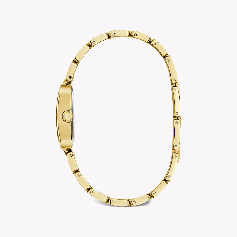 Guess Women's Gold Stainless Steel Watch, Silver Dial | Gw0865l2 by i-watch
