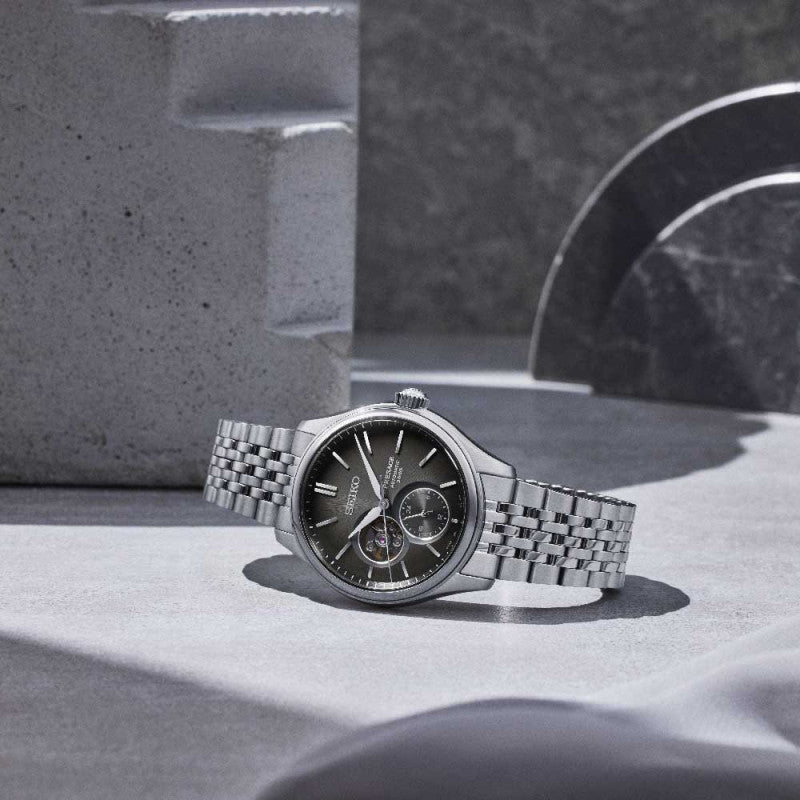 SEIKO PRESAGE SPB471J1 Men's Automatic Black Dial Watch-i-Watch-4