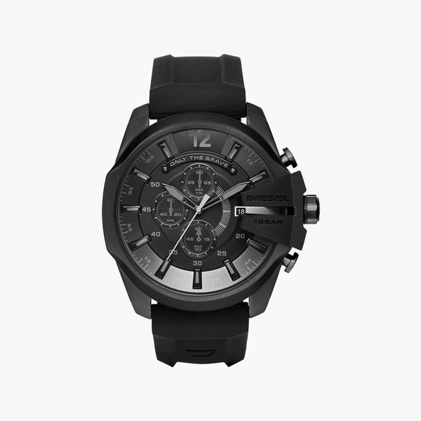 Diesel Men's Black Stainless Steel Watch, Black Dial | Dz4378 by i-watch