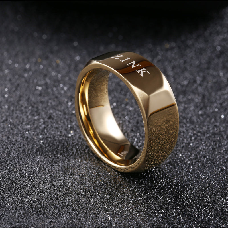 Zjrg012sm-G Zink Men's Ring by i-watch