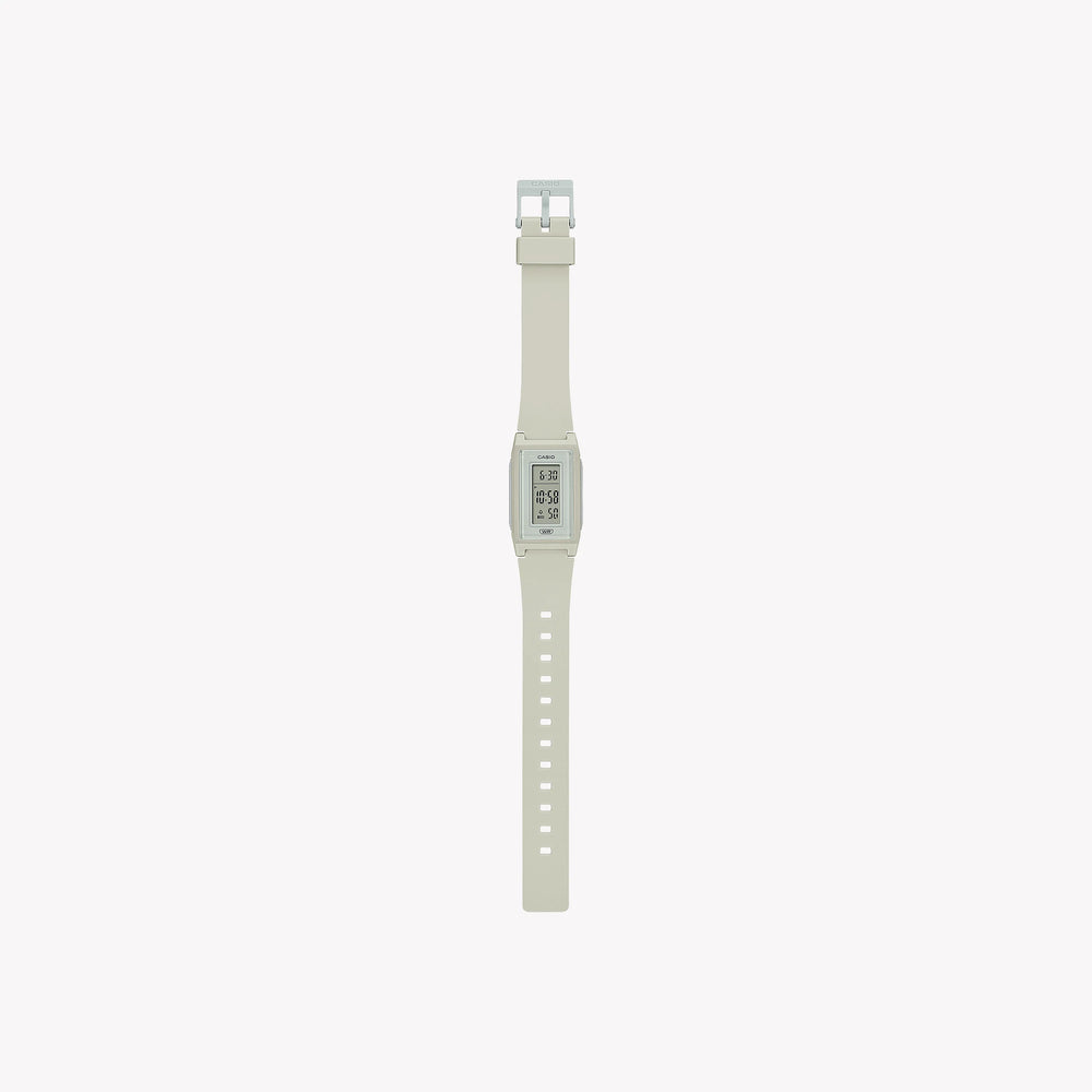 Casio Unisex White Resin Watch, Digital Dial | Lf-10wh-8 by i-watch