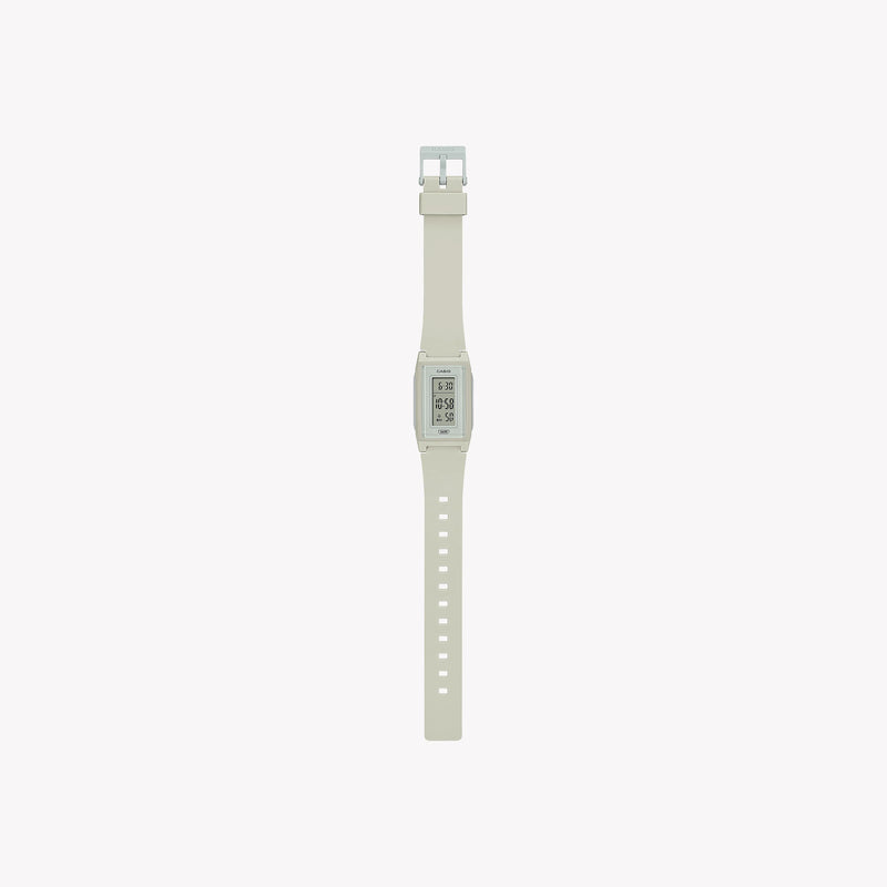 Casio Unisex White Resin Watch, Digital Dial | Lf-10wh-8 by i-watch