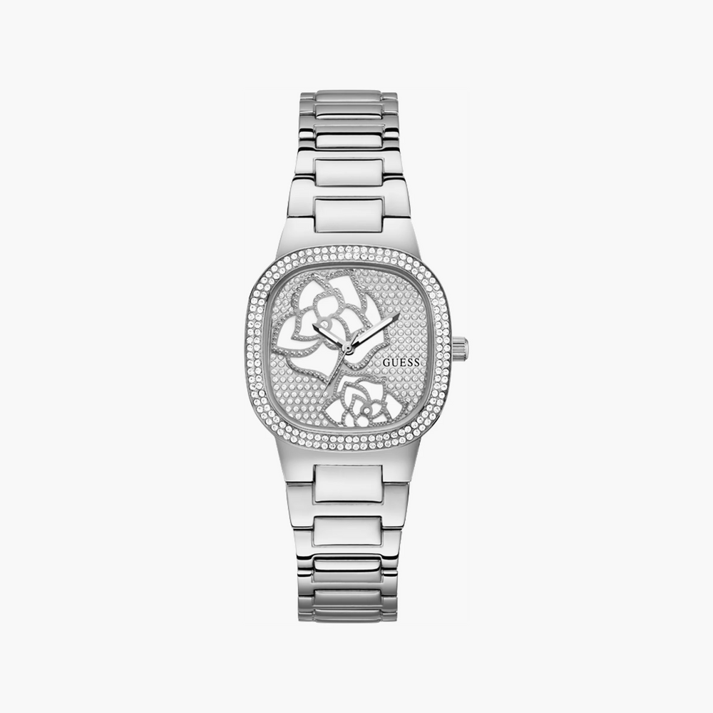 Guess Watches Women's Silver Stainless Steel, Silver Dial | Gw0544l1 by i-watch
