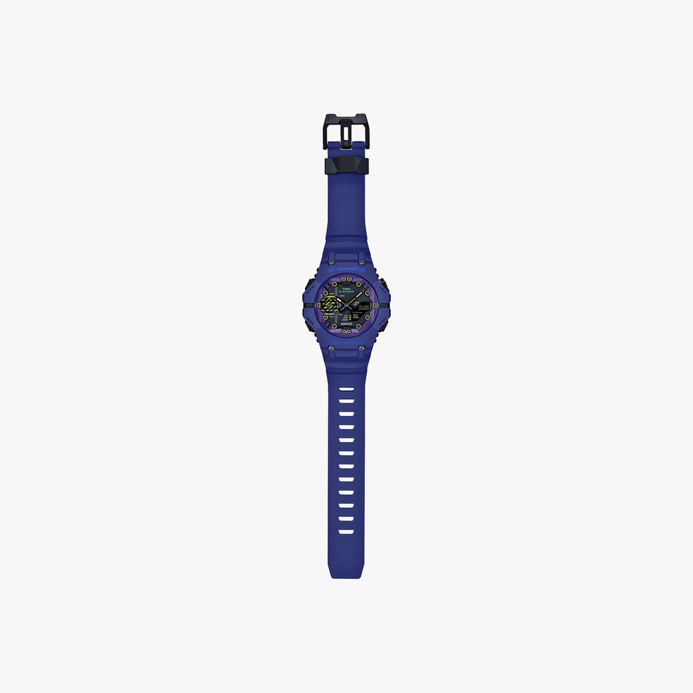 Casio G-Shock Men's Purple Resin Watch, Black Dial | Ga-B001cbr-2aer by i-watch
