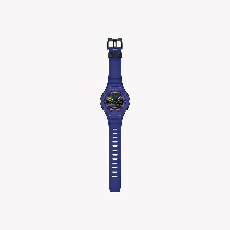 Casio G-Shock Men's Purple Resin Watch, Black Dial | Ga-B001cbr-2aer by i-watch