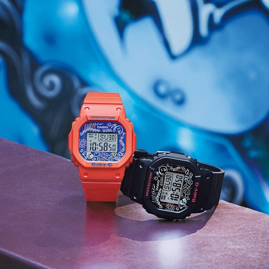 CASIO BABY-G BGD-560SK-1DR - BOLD ADVENTURE & STYLE UNISEX DIGITAL WATCH